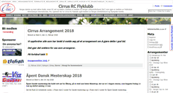 Desktop Screenshot of cirrus-rcfk.no