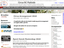 Tablet Screenshot of cirrus-rcfk.no